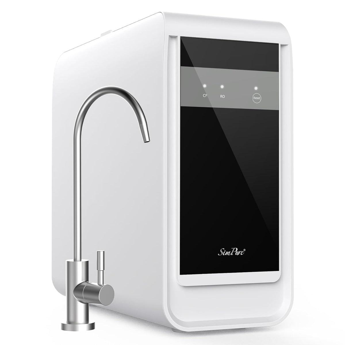 SimPure Q3-600 7-Stage 600GPD Under Sink Tankless RO Water Filtration System