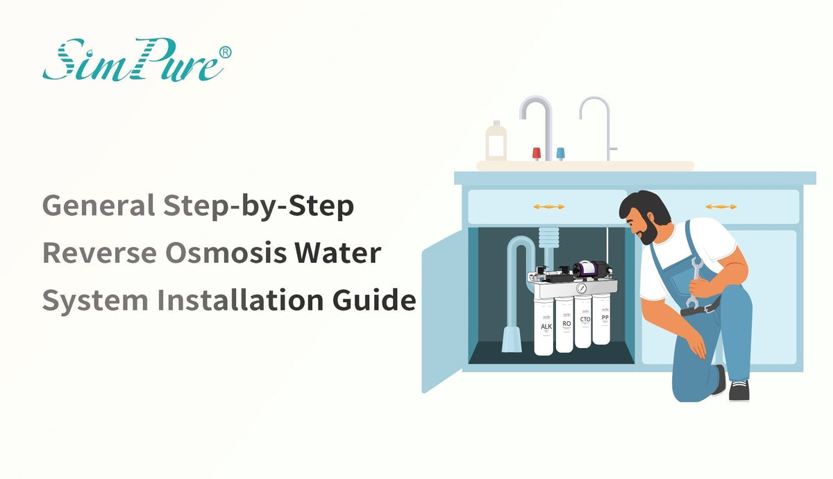 how to install reverse osmosis drinking water system