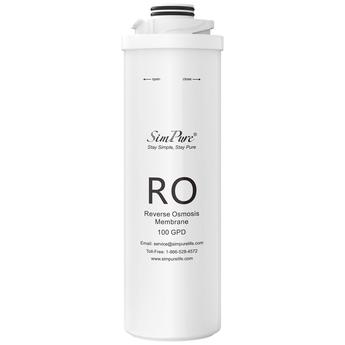 SimPure T1-100 Series Official Authentic RO Filter Replacement Cartridge (Not applicable to T1-400 series)