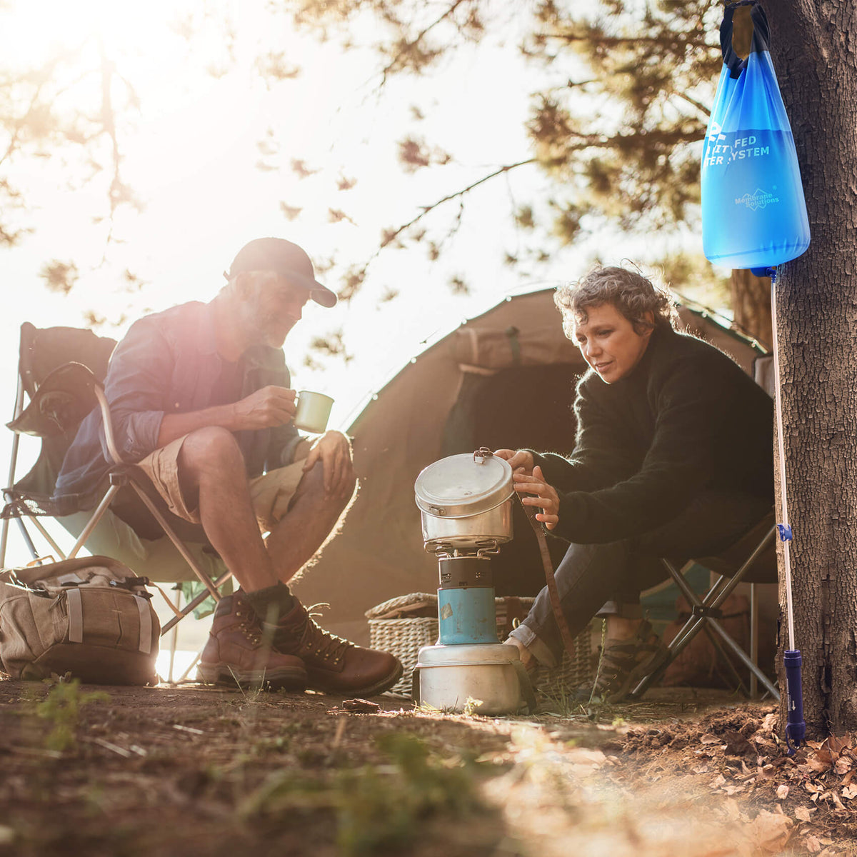 Membrane Solutions 12L Gravity Water Filter System