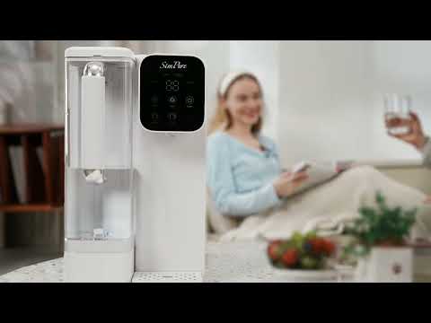 SimPure Y11C 6-Stage Cold Countertop RO System with CTO Filter, Reducing TDS