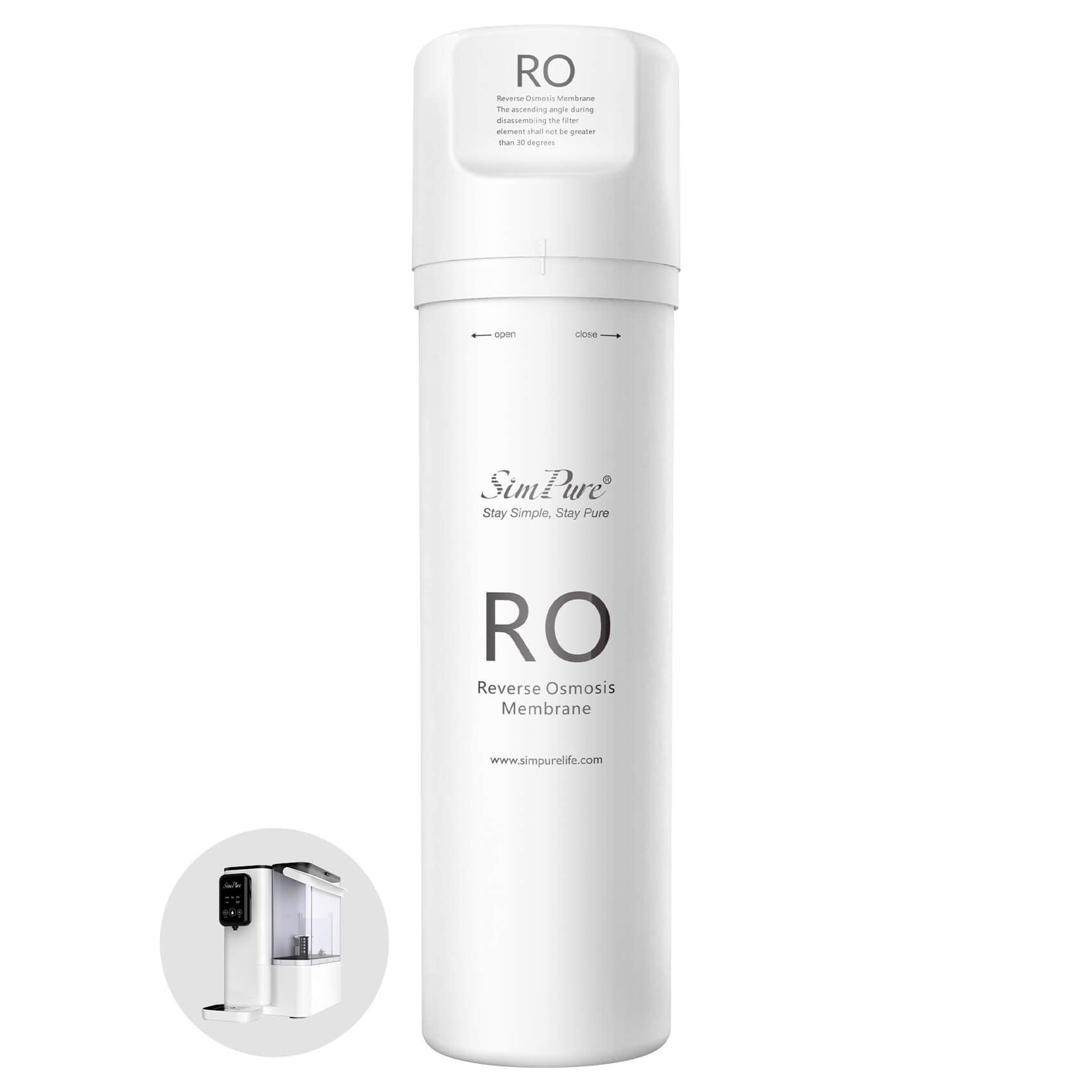 SimPure Y9T/Y9A Official Authentic RO Filter Replacement Cartridge