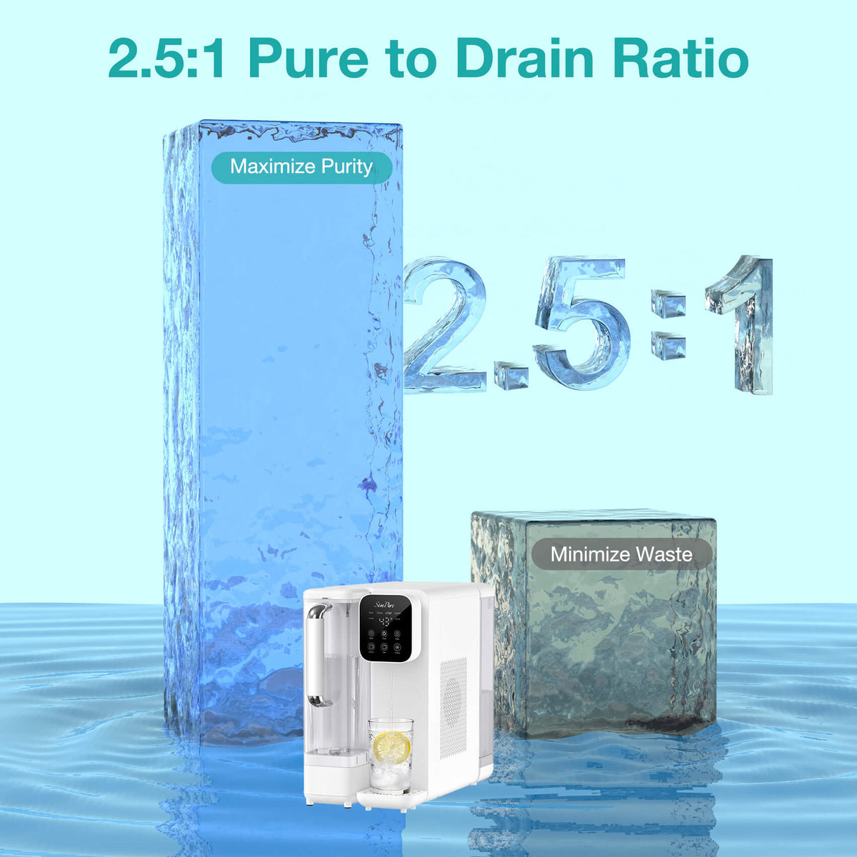 simpure y11 series pure to drain ratio.jpg__PID:74ed4013-bf9f-4b5a-9c2b-9332a51f3236